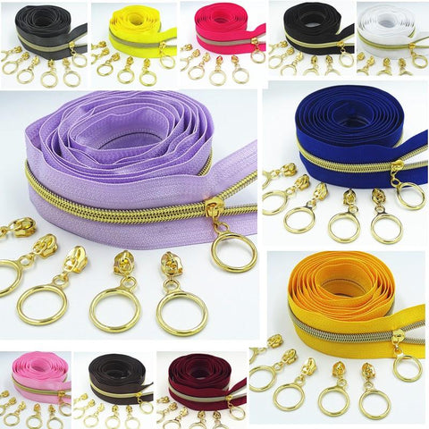 Tooth Bulk Nylon Zipper Coil sliders Code Decoration-HA00030-Veeddydropshipping