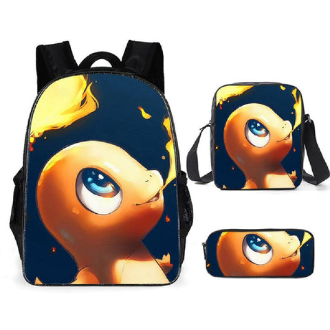 Pokemon Pikachu SchoolBag Storage Bag School Backpack-TB00077-Veeddydropshipping