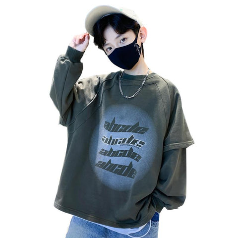 School Boy Clothes Children Tops Sweatshirt-Veeddydropshipping