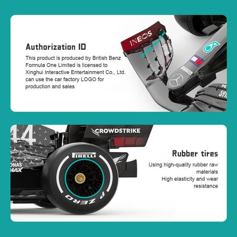 RC Car Toys 1/12 For Mercedes-AMG F1 W11 EQ Performance Team Racing-TB01459-Veeddydropshipping