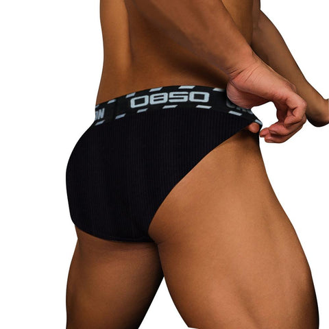 Sexy Briefs Jockstrap Pouch Cuecas Man Cotton Panties Thongs Mesh-MF01677-Veeddydropshipping