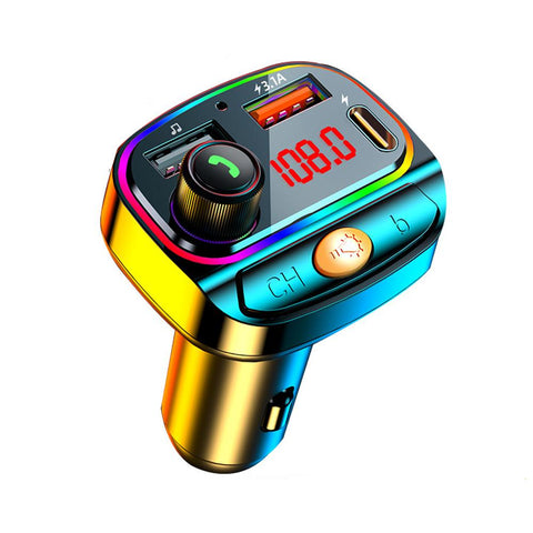 Car Bluetooth 5.0 Charger FM Transmitter Handsfree-PA01175-Veeddydropshipping