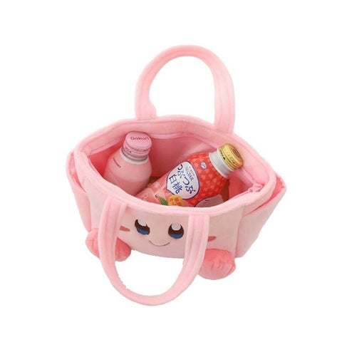 Kawaii Cartoon Stuffed Cute Pink Star Kirby Plush Hand Bag-TB00084-Veeddydropshipping
