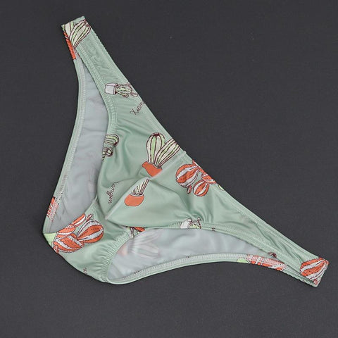 Printed Panties  Briefs Male Underpants Sexy Man Brief Mens-MF01693-Veeddydropshipping