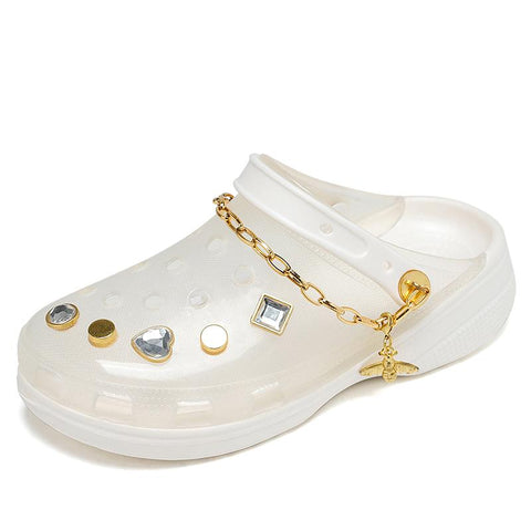 High Heels Chain Garden Shoes Outdoor Non-Slip Beach-BS00883-Veeddydropshipping