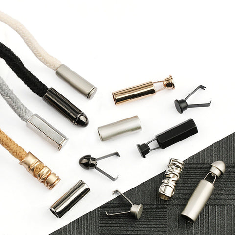 Shoelace Rope Buckle Pendant Alloy Cord Lock Stopper-HA00037-Veeddydropshipping