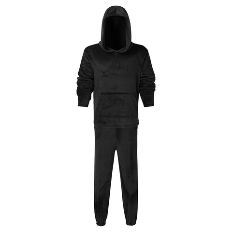 Leisure Soft Home Solid Color Shirt Pants Pajama Set Home Service-MF01623-Veeddydropshipping