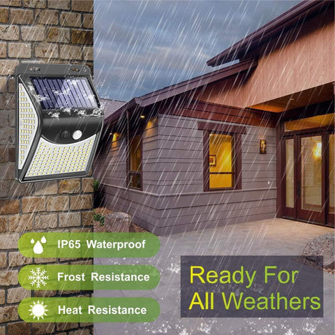 244 Led Outdoor Solar Light With Sensor Motion Powerful Energy-TI00825-Veeddydropshipping