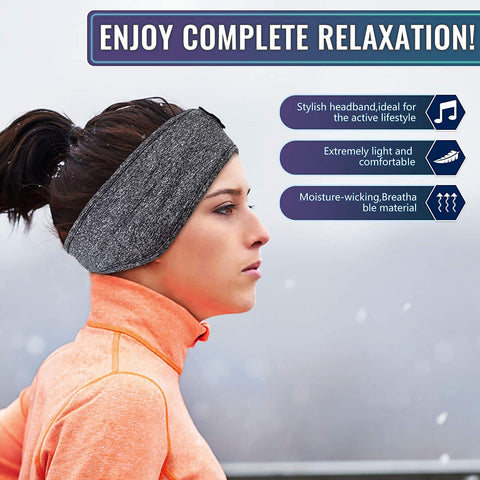 Thin Summer Sleep Headphones Bluetooth Mask Wireless Sports Headband -CE01154-Veeddydropshipping