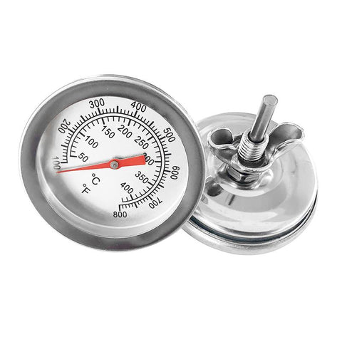 Stainless Steel Smoker Grill Temperature Gauge-HA00990-Veeddydropshipping