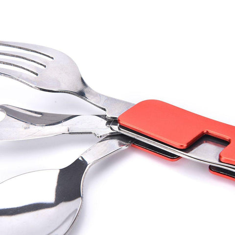 Stainless Steel Bottle Opener 4 In 1 Foldable Tablespoon-OS01254-Veeddydropshipping