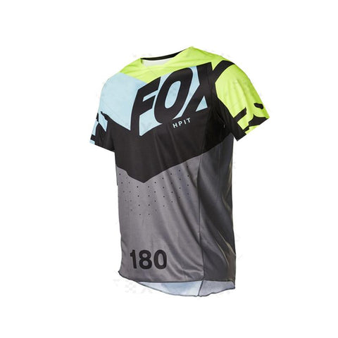 summer long-sleeved downhill hpit FOX mountain bike cycling jersey breathable-OS01196-Veeddydropshipping