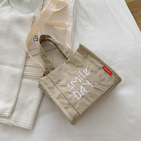 Bag Girl Shopper Fashion Casual Simple Handbag Cute Cartoon-BS00387-Veeddydropshipping