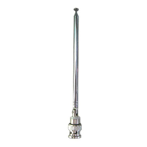 FM Radio Antenna BNC Connector Telescopic Aerial 0.7m Stainless Steel-CE00937-Veeddydropshipping