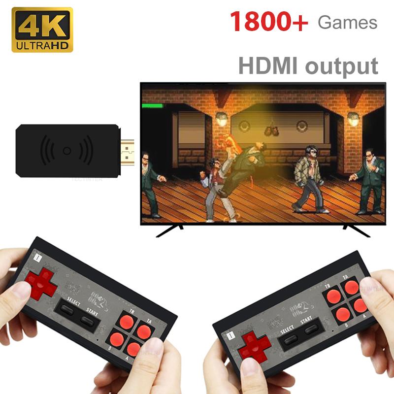 Video Game Console Handheld Game Player Dual Wireless Gamepad-Veeddydropshipping