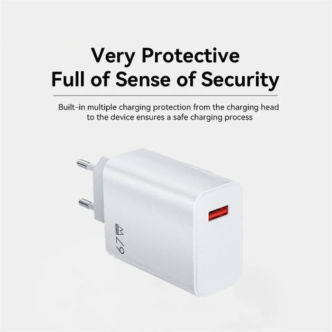67W USB Charger Fast Charging Charger QC 5.0 Wall Adapter iPad GaN Mobile Phone Charger-PA00357-Veeddydropshipping