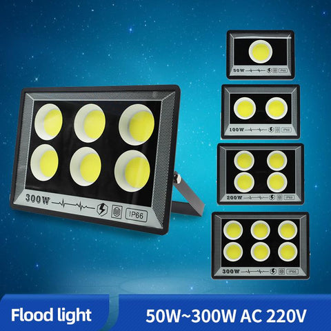 OK-B Flood Light 300W 200W 100W 50W  220V Outdoor Wall Floodlight-TI00862-Veeddydropshipping