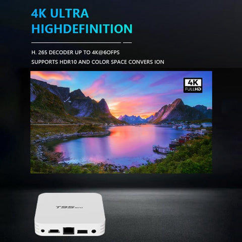 Smart TV Box Ultra HD Wifi Media Player Set Top Box-Veeddydropshipping