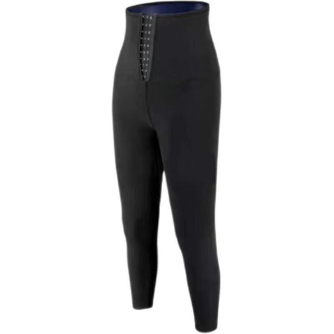 Sweat Sauna Effect Slimming Pants Fitness Shapewear Workout-OS01451-Veeddydropshipping