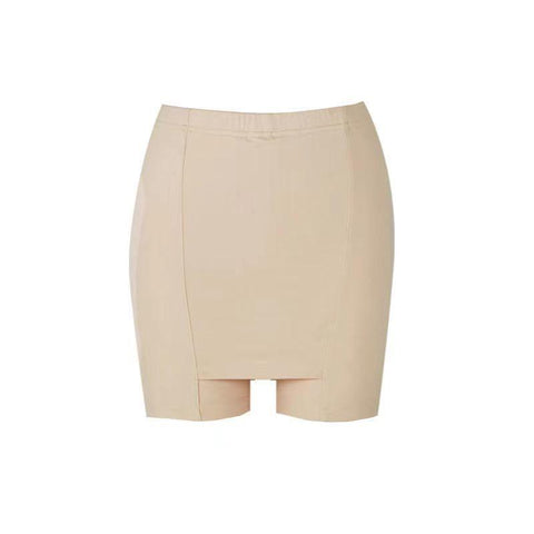 Ice Silk High Waist Safety Pants-WF00973-Veeddydropshipping