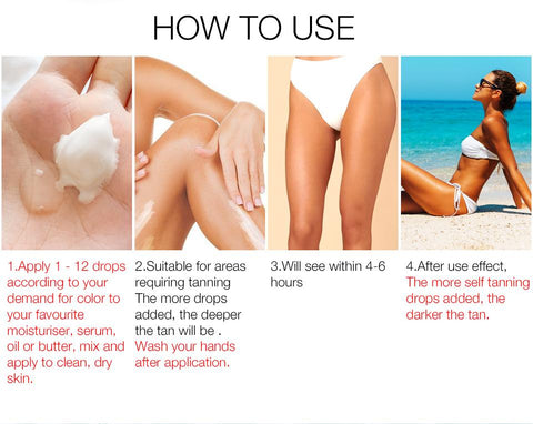 Drops Body Tanning Lotion Cream Tanner-BH00297-Veeddydropshipping