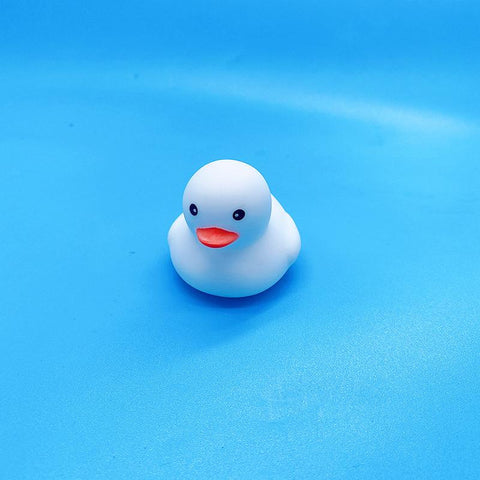 12Pcs Animals Swimming Water Toys Colorful Soft Floating Rubber Duck-TB00525-Veeddydropshipping