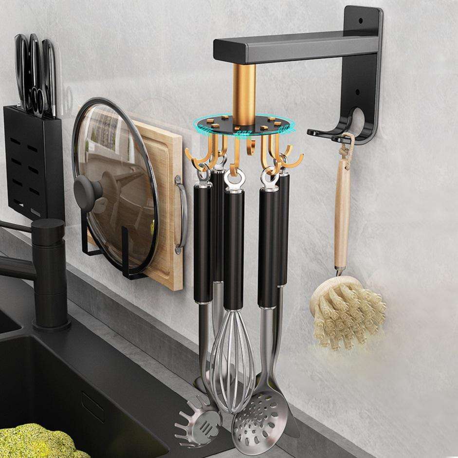 Kitchen Hooks Bracket Wall torage Rack-TI00618-Veeddydropshipping