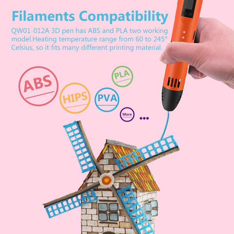 3D Pen Celsius Range Temperature Adjustable-CO01235-Veeddydropshipping