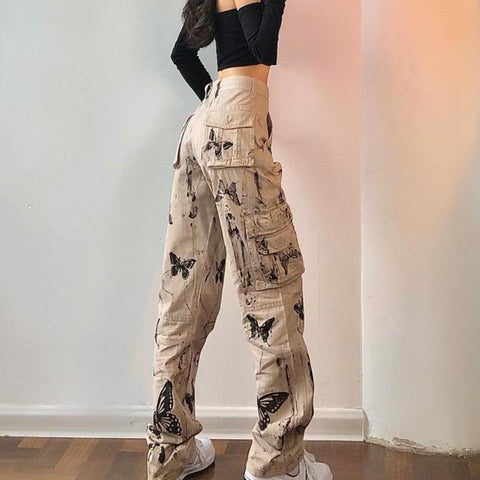 High waist street women tooling pants89-WF00589-Veeddydropshipping