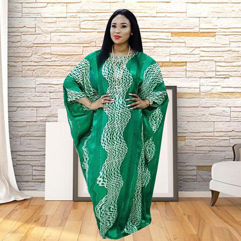 African Dresses Women Dashiki Long Dress-WF01528-Veeddydropshipping