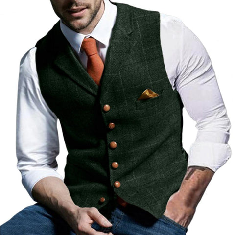 Waistcoat Punk Style Casual  Handsome Sleeveless-MF01316-Veeddydropshipping