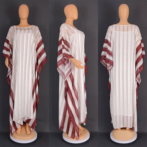 2 Piece Sets African Maxi Dress for Women-Veeddydropshipping