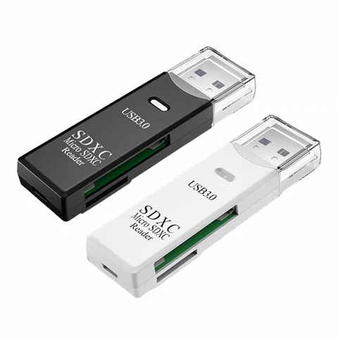 2 IN 1 Card Reader USB 3.0 Micro SD TF Card Memory Reader High Speed -CE01422-Veeddydropshipping