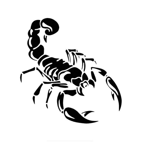 Stickers Car Decoration Scorpion Waterproof and Sunscreen-AM00885-Veeddydropshipping