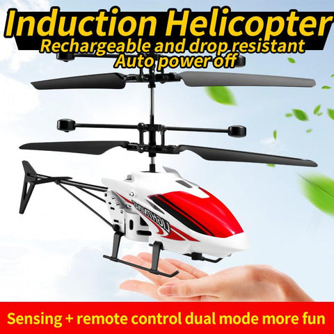 Mini Drone RC Helicopter Drop-resistant Induction Suspension Aircraft LED Lighting-TB01423-Veeddydropshipping