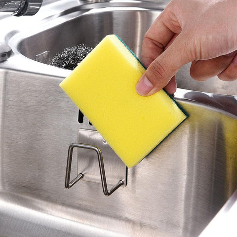 Kitchen Punch-Free Sink Rag Sponge Storage-HA00859-Veeddydropshipping