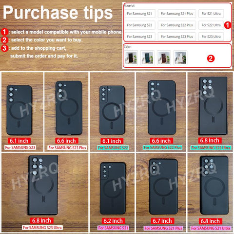 Luxury Wireless Charging Soft Silicone For Magsafe Case For Samsung-PA00205-Veeddydropshipping