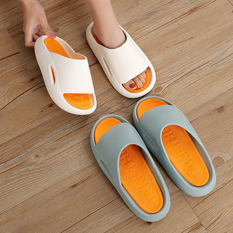 Bathroom Anti-slip ShoesThick Platform Slippers Summer Beach-BS01269-Veeddydropshipping