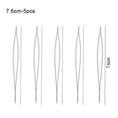 Beading Needles Pins Open Curved Needle-HA00136-Veeddydropshipping