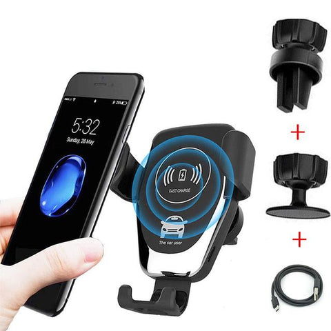 30W Fast  Car Wireless Charger For iPhone 13-PA01091-Veeddydropshipping