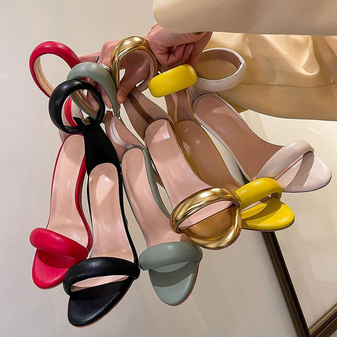 Summer Sandals Thin High-Heel Simple Women Stiletto Shoes-BS00885-Veeddydropshipping
