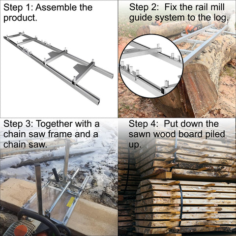 Chainsaw Mill Planking  Accessory Cutting Tools-TI00077-Veeddydropshipping