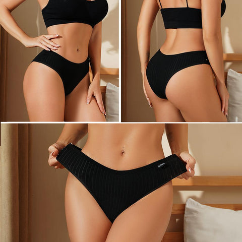 Women Panties Sexy Thongs Underwear-WF00997-Veeddydropshipping