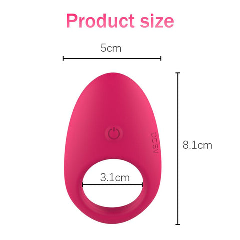 Wireless Remote Control Cockring Vibrator Clitoris Stimulation Sleeve-BH01220-Veeddydropshipping