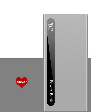 80000mAh Power Pack Large Capacity Ultra-thin Digital Display Dual USB Fast Charging TYPE-C-PA00480-Veeddydropshipping