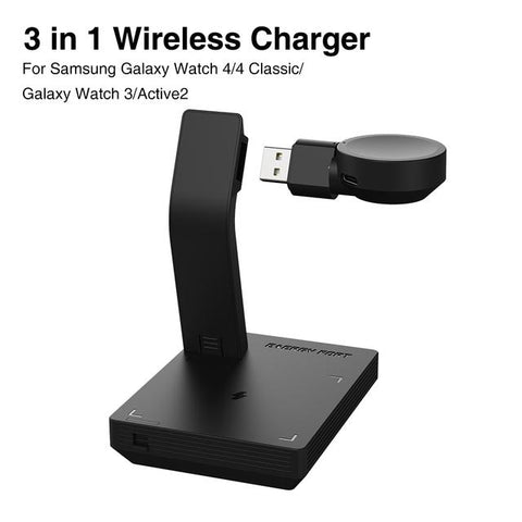 Wireless Charger 3 in 1  Type-C Charging Dock Stand-Veeddydropshipping