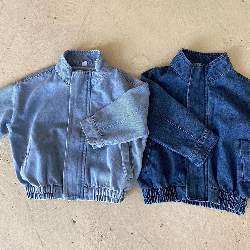 Children Denim Jacket Boys Girls Autumn Clothes-Veeddydropshipping