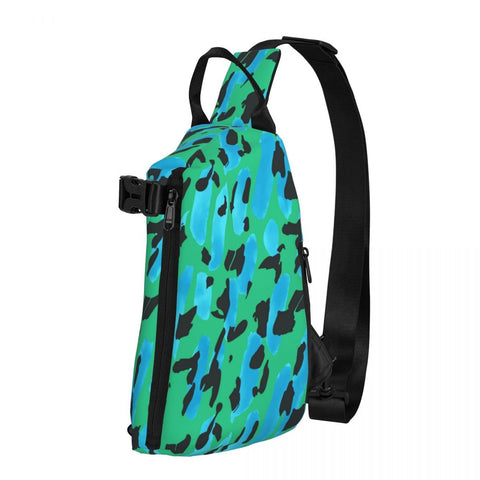 Camouflage  Cool Chest Bag Women Trip Daily Sling Bag-BS00335-Veeddydropshipping