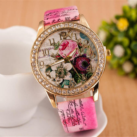 Leather Band Quartz Wrist Watch Fashion Quartz Wrist Watch -JW01087-Veeddydropshipping