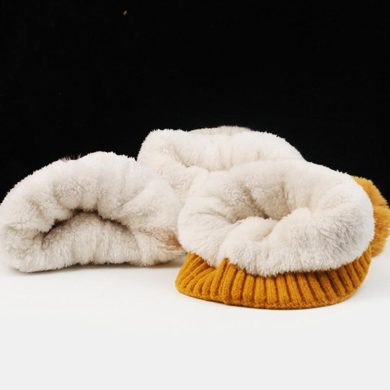 Warm Pompom Hat Autumn Winter Earflaps-Veeddydropshipping